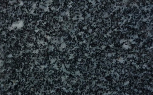 Indian black granite white cotton